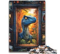 1000 Piece Jigsaw Puzzles for Adults Gifts Dinosaur Collage Suitable for Ages 14 And Up Suitable for Couples Gifts for Friends And Family 26x38cm