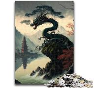 1000 Piece Jigsaw Puzzles for Adults Gifts Dragon Asian Challenging To Complete But Fun And Humorous Educational Game for Birthday 26x38cm