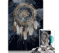 1000 Piece Jigsaw Puzzles for Adults Gifts Dream Catcher Oil Painting,for Educational Game Challenge Toy Artists Collection,Fine Art (75x50cm)