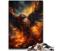 1000 Piece Jigsaw Puzzles for Adults Gifts Dream Phoenix Puzzles for Adults,Unique Birthday And Gifts for And Age 14 Years Up (26x38cm)