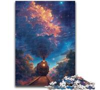 1000 Piece Jigsaw Puzzles for Adults Gifts Dream Train for And from 14 Years And over Play Toys Because It Is Ideal As A Gift for The Whole Family 50x75cm