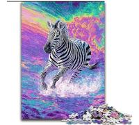 1000 Piece Jigsaw Puzzles for Adults Gifts Dream Zebra, Toys Educational Games Stress Relieving Wall Decoration (Size 26x38cm)