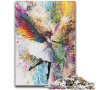 1000 Piece Jigsaw Puzzles for Adults Gifts Fantasy Ballerina Adult Jigsaw,Game Toys Every Piece Is Unique - Challenging Family Fun Game (38x26cm)