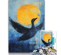 1000 Piece Jigsaw Puzzles for Adults Gifts Fantasy Duck Teenager Jigsaw,Artistic Wall Decor & Birthday Gift Idea for Friends, Home Office 26x38cm
