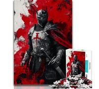 1000 Piece Jigsaw Puzzles for Adults Gifts Fantasy Knight Warrior Puzzles for Adults,Perfect for Game Nights, Colorful Toy for Home Gift (size 38x26cm)