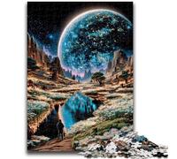 1000 Piece Jigsaw Puzzles for Adults Gifts Fantasy Landscape Adult Jigsaw,Game Toys Every Piece Is Unique - Challenging Family Fun Game (38x26cm)
