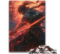 1000 Piece Jigsaw Puzzles for Adults Gifts Fantasy Ninja Warrior 1000 Pieces for Adults,is Ideal As Gifts for The Whole Family for Age 14 (26x38cm)