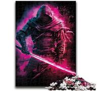 1000 Piece Jigsaw Puzzles for Adults Gifts Fantasy Ninja Warrior 1000 Pieces for Adults,is Ideal As Gifts for The Whole Family for Age 14 (75x50cm)