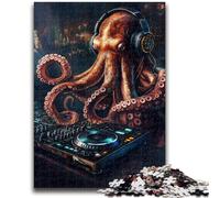 1000 Piece Jigsaw Puzzles for Adults Gifts Fantasy Octopus Adult Jigsaw,Game Toys Every Piece Is Unique - Challenging Family Fun Game (50x75cm)