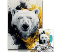 1000 Piece Jigsaw Puzzles for Adults Gifts Fantasy Polar Bear 1000 Pieces for Teenagers,Challenging Game Gifts for Is Ideal As A Gift for The Whole Family (size 38x26cm)