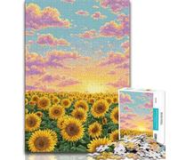 1000 Piece Jigsaw Puzzles for Adults Gifts Fantasy Sunflower Adult Puzzles,Educational Stress Relief Toy Great Gifts And Toys (size 75x50cm)