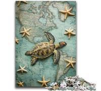 1000 Piece Jigsaw Puzzles for Adults Gifts Fantasy Turtle 1000 Pieces for Adults,Perfect for Game Nights, Colorful Toy for Home Gift (26x38cm)