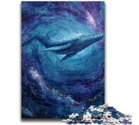 1000 Piece Jigsaw Puzzles for Adults Gifts Fantasy Whale 1000 Pieces for Adults,Educational Games Home Decoration Unique Home Decor And Gifts (38x26cm)