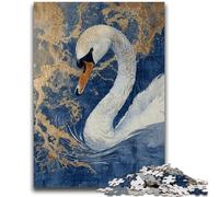 1000 Piece Jigsaw Puzzles for Adults Gifts Fantasy White Swan Adult Puzzles,learning Educational Is Ideal As A Gift for The Whole Family (75x50cm)