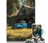 1000 Piece Jigsaw Puzzles for Adults Gifts Farm Truck,Educational Games Home Decoration for Is Ideal As A Gift for The Whole Family (38x26cm)