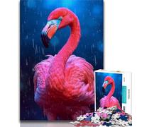 1000 Piece Jigsaw Puzzles for Adults Gifts Flamingo Animal 1000 Pieces for Adults,family Fun Games Is Ideal As A Gift for The Whole Family 75x50cm
