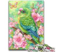 1000 Piece Jigsaw Puzzles for Adults Gifts Flowers Parrot Educational Games Home Decoration Educational Game for Birthday, Chrismas 50x75cm