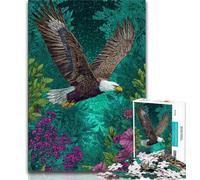 1000 Piece Jigsaw Puzzles for Adults Gifts Flying Eagle, Family Entertainment Toys,Educational Game for Birthday, Chrismas for And Age 14 38x26cm
