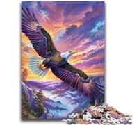 1000 Piece Jigsaw Puzzles for Adults Gifts Flying Eagle Learning Educational Toy for Is Ideal As A Gift for The Whole Family 50x75cm