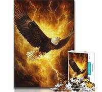 1000 Piece Jigsaw Puzzles for Adults Gifts Flying Eagle Teenager Puzzles,Educational Games DIY Toys Great Gifts And Toys (size 38x26cm)