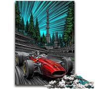 1000 Piece Jigsaw Puzzles for Adults Gifts Formula Racing Decompressing Intellectual Educational Toy Suitable for Couples for And Age 14 50x75cm