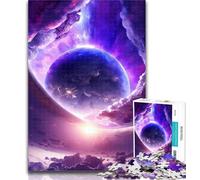 1000 Piece Jigsaw Puzzles for Adults Gifts Galaxy Fantasy Planet Teenager Jigsaw,Artistic Wall Decor & Birthday Gift Idea for Friends, Home Office 26x38cm