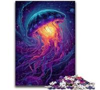 1000 Piece Jigsaw Puzzles for Adults Gifts Galaxy Jellyfish Learning Educational Toy for Is Ideal As A Gift for The Whole Family 50x75cm