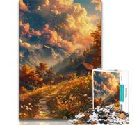 1000 Piece Jigsaw Puzzles for Adults Gifts Golden Autumn Teenager Puzzles,Educational Games DIY Toys Great Gifts And Toys (size 38x26cm)
