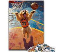 1000 Piece Jigsaw Puzzles for Adults Gifts Golden Retriever Portrait Adult Puzzles,Fun Present & Activity for Home,Toy for Rainy Days (50x75cm)