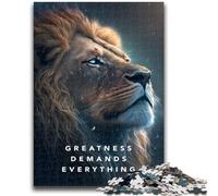 1000 Piece Jigsaw Puzzles for Adults Gifts Greatness Motivation Learning Educational Toy for Is Ideal As A Gift for The Whole Family 26x38cm
