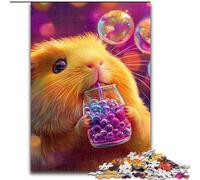 1000 Piece Jigsaw Puzzles for Adults Gifts Guinea Pig, Suitable for People Aged 14 And Above Educational Games Secret Santa Gifts (Size 26x38cm)