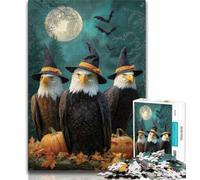 1000 Piece Jigsaw Puzzles for Adults Gifts Halloween Animals 1000 Pieces for Teenagers,Educational Games DIY Toys Great Gifts And Toys 26x38cm