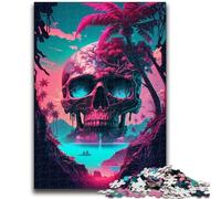 1000 Piece Jigsaw Puzzles for Adults Gifts Island Skeleton Learning Educational Toys Family Games Gifts for Friends And Family 50x75cm