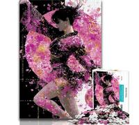 1000 Piece Jigsaw Puzzles for Adults Gifts Japanese Female Ninja Warrior,Learning Educational Toys Family Games Suitable for Desktop Decoration (38x26cm)