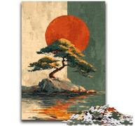 1000 Piece Jigsaw Puzzles for Adults Gifts Japanese Style Landscape for And from 14 Years And over Play Toys Because It Is Ideal As A Gift for The Whole Family 26x38cm
