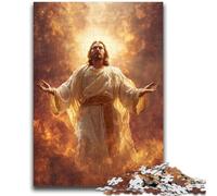 1000 Piece Jigsaw Puzzles for Adults Gifts Jesus Art Learning Educational Toy for Is Ideal As A Gift for The Whole Family 26x38cm
