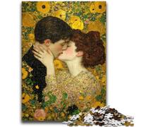 1000 Piece Jigsaw Puzzles for Adults Gifts Kissing Couple 1000 Pieces for Adults,Perfect for Game Nights, Colorful Toy for Home Gift (26x38cm)