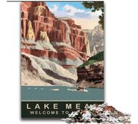 1000 Piece Jigsaw Puzzles for Adults Gifts Lake Mead,Challenging Game Toys Wall Decoration Unique Birthday And Xmas Gifts 38x52cm
