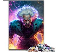 1000 Piece Jigsaw Puzzles for Adults Gifts Mad Doctor, Learning Educational Toys Family Games Unique Birthday And Gifts (Size 26x38cm)