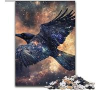 1000 Piece Jigsaw Puzzles for Adults Gifts Magic Crow, Educational Games Home Decoration Suitable for Desktop Decoration (Size 26x38cm)