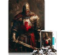 1000 Piece Jigsaw Puzzles for Adults Gifts Majestic Knight Puzzles for Adults,Educational Toy Funny Family Games Unique Home Decor (size 38x26cm)