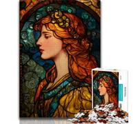 1000 Piece Jigsaw Puzzles for Adults Gifts Mayan Priestess 1000 Pieces for Adults,Decompressing Intellectual Educational Toy Perfect Decoration 26x38cm