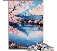 1000 Piece Jigsaw Puzzles for Adults Gifts Mount Fuji, Japan, Educational Toys for Is Ideal As A Gift for The Whole Family for And 14 Years Old (Size 26x38cm)
