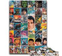 1000 Piece Jigsaw Puzzles for Adults Gifts Movie Poster Collage Learning Educational Toy for Is Ideal As A Gift for The Whole Family 26x38cm