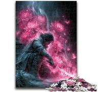 1000 Piece Jigsaw Puzzles for Adults Gifts Mysterious Ninja Samurai Learning Educational Toy for Is Ideal As A Gift for The Whole Family 50x75cm