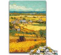 1000 Piece Jigsaw Puzzles for Adults Gifts Night Sky-style Wheat Field Puzzles for Adults,Unique Birthday And Gifts for And Age 14 Years Up (75x50cm)