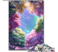 1000 Piece Jigsaw Puzzles for Adults Gifts Night View Learning Educational Toys Family Games Suitable for Desktop Decoration (size 26x38cm)