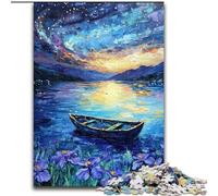 1000 Piece Jigsaw Puzzles for Adults Gifts Northern Lights Decompressing Intellectual Educational Toy Secret Santa Gifts 50x75cm