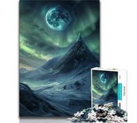 1000 Piece Jigsaw Puzzles for Adults Gifts Northern Lights Puzzles for Adults,Educational Toy Funny Family Games Unique Home Decor (size 75x50cm)