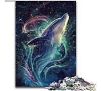 1000 Piece Jigsaw Puzzles for Adults Gifts Ocean Dolphin, Stress Reliever Difficult Challenge Home Decoration Toys (Size50x75cm)